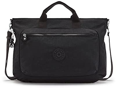 Kipling MIHO M, Sac à Main avec Compartiment pour Ordinateur 15 Pouces, 40 cm, 14 L, Black Noir