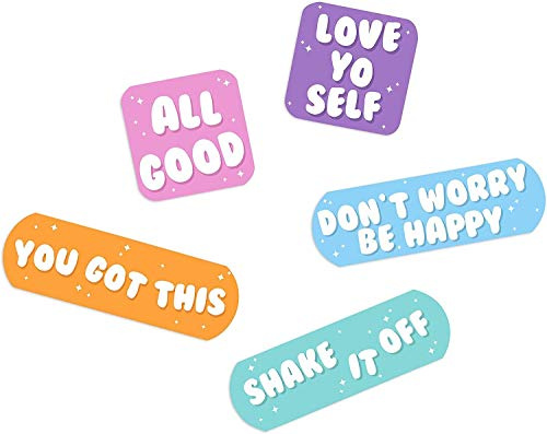 Gift Republic You Got This Bandages Multi-Coloured Plasters 25 Fun Band-Aids for Adults & Kids