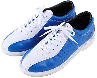 Womens Bowling Shoes, Ladies Bowl Sneakers Non-Slip Indoor Bowling Sneaker,Blue,4 UK