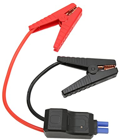 Pinzas de Cocodrilo para Batería, Pinza para Cable de Batería de Coche, Abrazadera para Cable de Refuerzo, Pinza para Cable de Puesta a Tierra de Alto Aislamiento para Arranque de