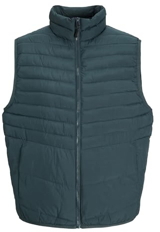JACK & JONES Jjestate Packable BW krage Noos quiltad väst herr, Magical Forest., L