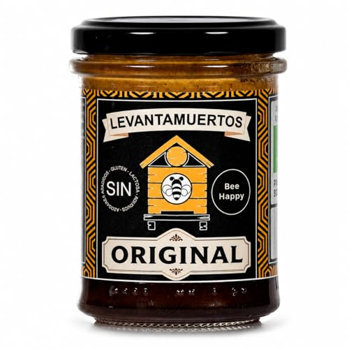 Levantamuertos Original - Energia contra el Cansancio y Suplemento para las Defensas con Miel Pura de Abejas - Jalea Real - Propolis - Polen