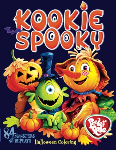 Kookie Spooky: Halloween Coloring Book (Peeler Rose Coloring Books)