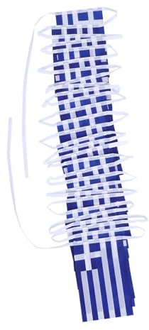 CHILDWEET Wimpelkette 14 X 21 Cm Griechische Schnurflagge Sport-mini-flagge Robustes Polyester