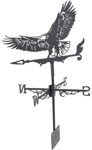 Levemolo Veleta De Águila Veleta De Forma De Águila Accesorio Decorativo para Montaje Techo De Jardín para Exterior