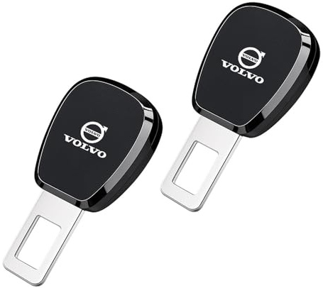 JsjjQf 2 Pezzi Prolunga Cintura Sicurezza Auto per Volvo V40 V50 V60 V70 V90,Fibbia della Cintura Fermo Disattivazione dell'Allarme Cintura di Sicurezza,B-Normal