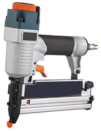 Druckluftnagler T50 F50 K440 Luftnagler Carenter Pneumatisches Nagelwerkzeug Luft-Brads-Nagler Tiefe Ergonomische Und Leichte Einstellung Dekorations- und Bastelprojekte
