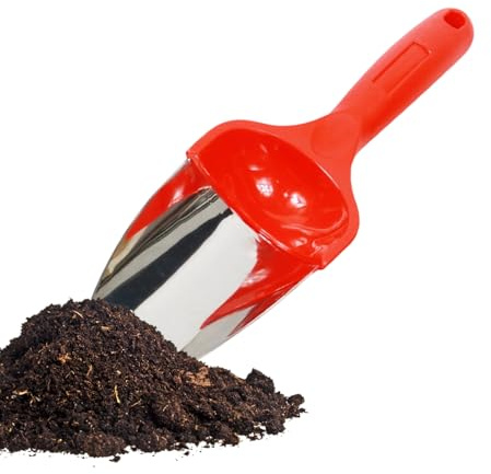 Generico Outil de Jardin Ergonomique pour Creuser, Planter et - à la Main pour Jardin - idéal pour enlever Les Racines, Les parterres de Fleurs, Les Soins du Sol, la Cour, Les