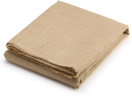 Springboard Hessian Fabric, 5m x 1m - Durable Natural Hessian Backing Material for Classroom Display Boards, Arts & Crafts, and More - 100cm x 500cm