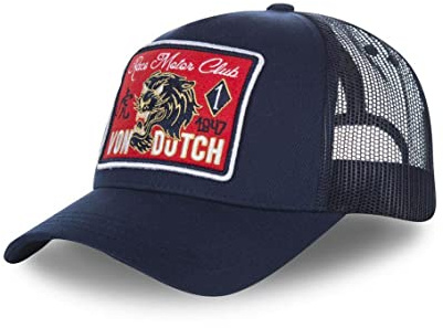 Tracker Kappe Herren Atmungsaktiv, Cap Herren, Berühmt, Ultraweich, Blau, Einheitsgröße