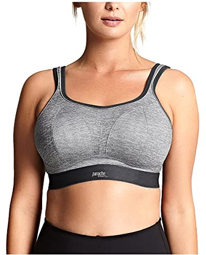 Panache Sport-BH för kvinnor, Träkol/grå, 70F
