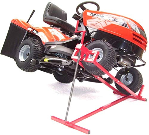 Tracteur à gazon XXL 400 kg - Appareil de levage - Aide au nettoyage - Pont élévateur AWZ - Aide au nettoyage - Rampe de tondeuse autoportée