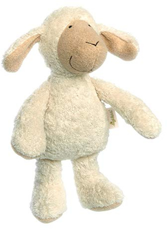 Sigikid Kuscheltier Hase Green Babyspielzeug Stofftier beige Geschenkidee | Pure Organic Collection - natürliches Spielzeug aus 100% Bio-Baumwolle (kbA) und Füllung aus Schurwolle