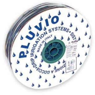 PLUVIO Bobina da 250 MT D. 17 8 Mil Passo 40 CM MANICHETTA GOCCIOLANTE Tubo 2 LT/H