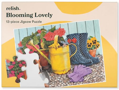 Relish “Blühende Schönheit” 13 Teile Puzzle für Menschen mit Demenz oder Alzheimer - Geschenke und Aktivitäten für Senioren