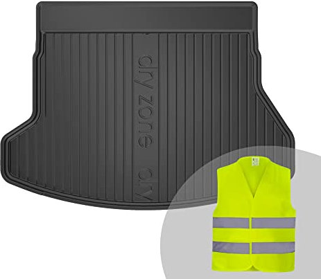 FROGUM DryZone Gummimatte Ganzjährige Praktische Auto Kofferraummatte Kofferraumwanne passend für Hyundai i30 II 2011-2017 | Hohe Kante | Robust und langlebig