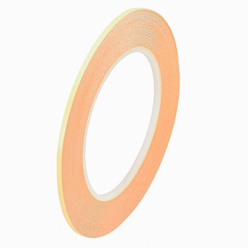 Vaessen Creative Premium Doppelseitiges Klebeband Extra Stark - 3 mm x 25 m - Tape - Transparentes, Säurefreies, Hitzebeständiges Bastelklebeband - für Scrapbooking, Kartendekoration & Fotos