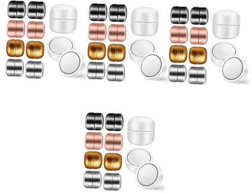 Operitacx 40stücke Magnetische Hijab- Elegante Runde Broschen Für Schals Und Kopftücher Einfach Zu Bedienen Und Roségold Erhältlich Vielseitig Einsetzbar Für Frauen