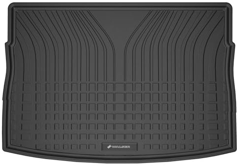 Walser Premium Kofferraumwanne für VW Golf VII 2012-2021, oberer Ladeboden, 100% passgenaue Kofferraum Schutzmatte - Made in EU, robuste Antirutschmatte Auto, Antirutschmatte Kofferraum