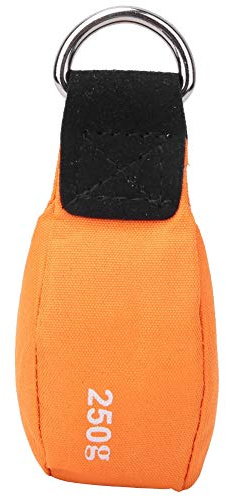 Professionelle Kletterseiltasche für Baumpfleger, Vielseitige Baumwurf-Gewichtstasche für Felshöhlenforschung, Kleiner Orangefarbener Nylon-Sandsack für Outdoor-Abenteuer