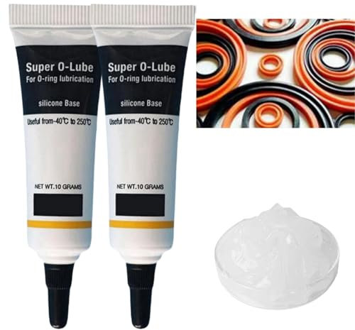 Silicone Lubricant for O-Rings & Plumbing - Waterproof, multiplier Use - Heat, Cold Resistance - FAUCET LUBRICANT