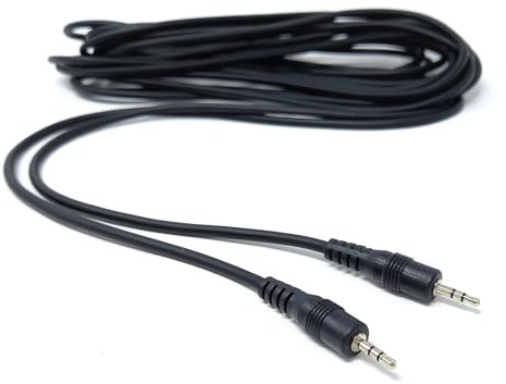 DRUT 5m 2.5mm to 2.5mm Stereo Audio Mini Jack Plug Male to Male Cable Cord
