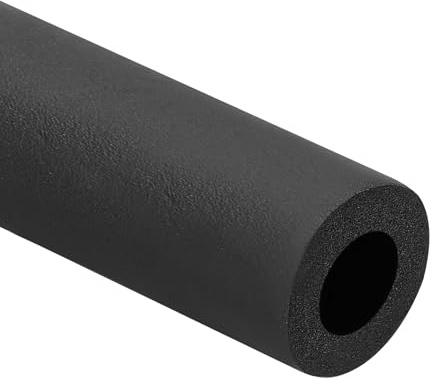 PATIKIL 1-11/16(43mm) ID x 6.6Ft Pipe Insulation Foam Tube, 1Pcs Pipe Cover Wrap Roll Bar Padding Tubing for Handle Grip HVAC Outdoor Air Conditioner Units