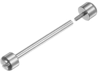 Watch Repairing Connect Screw, Sleek Straight Watch Rod with Rounded Screw Head Watch Strap Screw for Watch Maintenance