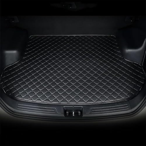 LHLUCKY Car Boot Liner, for MG MG3 Full Hybrid 2024 Car Boot Protector Mat Car Boot Cover Mats Waterproof Rear Trunk Protector Mat Scratch Proof Carpets,Black