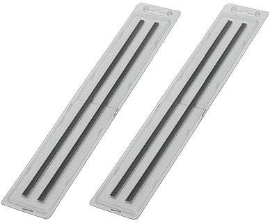 MNUPL Cuchillas for cepilladora de Madera de 12 , 305X8X2 Mm de Espesor HSS, for 2012NB, 2012 y Herramienta de carpintería for propietarios de viviendas, 2 Juegos