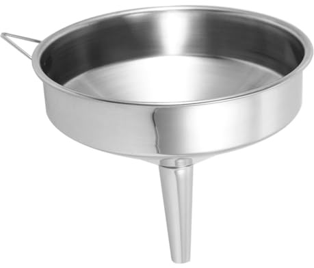 Mipcase Embudo Inoxidable de Gran Diámetro para Rápido de y Sólidos para Cocina y Automotrices Industriales