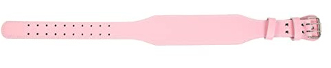 Mavaol Sport-Gewichthebergürtel, atmungsaktiver Rindsleder-Taillenschutzgürtel, rosa Taillenstützgürtel für Fitness-Kniebeugen
