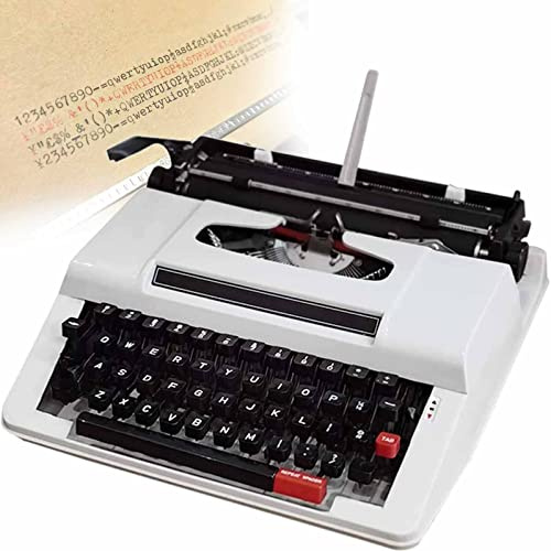 WDWDW Retro-Schreibmaschine, gebrauchter Vintage-Stil, ideal zum Schreiben von Romanen Mitten im Dschungel, erhältlich in Zwei Farben