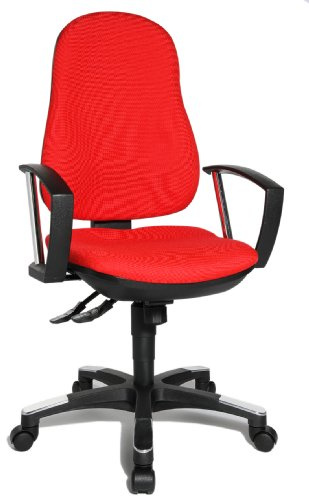 Topstar Bürostuhl Trend SY 10 mit Armlehnen rot