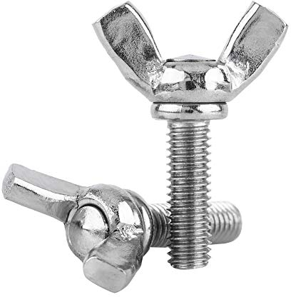 5 Teile/beutel M5 Flügelschraube 304 Edelstahl Maschinenschraube - 12mm, 16mm, 20mm, 40mm - Flügelschraube Verschluss - Repair Tool - Maschinenschrauben Sortiment Kit (M5 * 20mm)