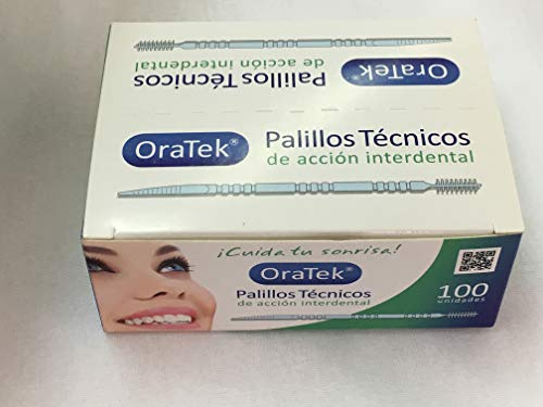 Oratek Technische Zahnstocher Oratek Interdentalbürste, 100 Stück, 1000 g, 1 Stück