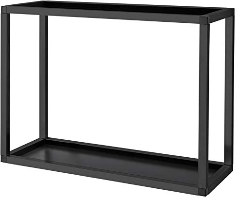 Wesco Rack System Smart Einhängeboden 60 aus pulverbeschichtetem Aluminium, flexibel erweiterbar, in der Farbe: Schwarz, Maße: 605 x 192 x 200 mm, A74503060-62