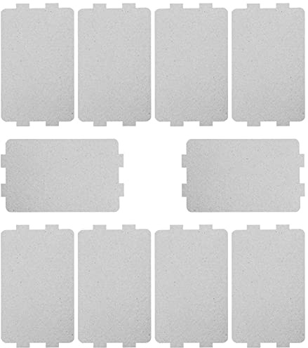 SOLUSTRE 10stücke Wellenleiterabdeckung Hitzebeständig Für Mikrowellenherd Glimmerplatte Zubehör Für Haushaltsgeräte Austausch Von Abgenutzten Platten
