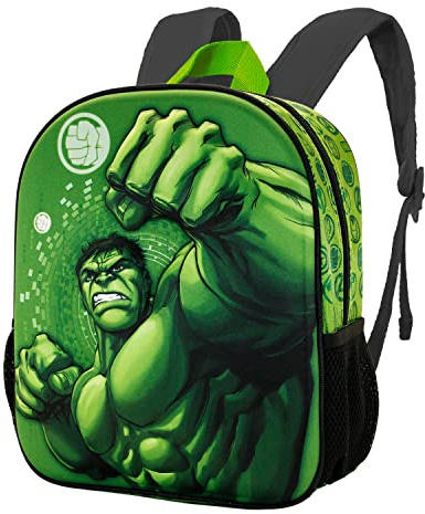 Hulk Fist-Kleiner 3D Rucksack, Grün
