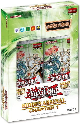 Grehge Arsenal: Chapter 1 - Tuckbox | German | Yu-Gi-Oh! Cards | + Arkero-G 100 Small Soft Sleeves Japanese Card Sleeves