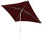 Doppler ombrellone AluPro Push Up 200x250 cm I Ombrellone per balcone e terrazzo I Facile da aprire e chiudere grazie al meccanismo a spinta I Protezione UV 80