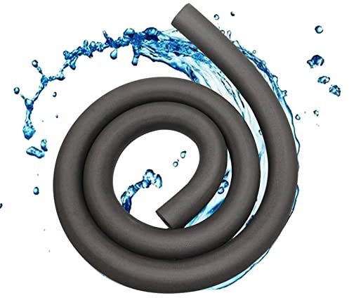 HAIRIT Pipe Insulation For Air Conditioner ID 20/25/32/40/50/63mm Waterproof And Antifreeze Foam Insulation Pipe,DIY Professional (Size : 50mmx15mmx1.5m)