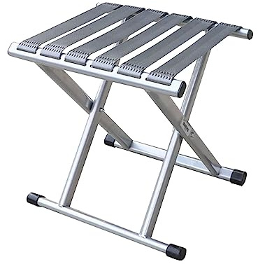 Camping Klapphocker Tragbarer Campinghocker Outdoor Klappstuhl Leichter Anglerhocker Falthocker Erwachsene Fußhocker Aus Eisen Und Oxford-Stoff, Hocker Stuhl Für Picknick Wandern Grillen Reisen