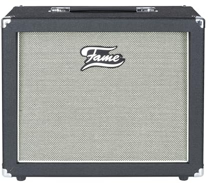 Fame GC-112 Vintage 30 Gitarrenbox, 12 Celestion Lautsprecher, 60W, 16 Ohm, Schwarz