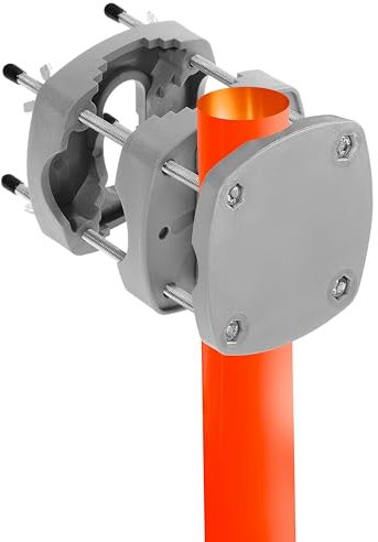 4happy Sonnenschirmhalter Platzsparender Ersatz für Sonnenschirmständer, Schirmhalterung bis zu 2m, Funktionale und Robuste Schirmhalterung, balkonschirmhalter