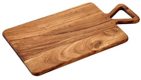 KESPER | Schneidbrett, Material: Akazienholz, Maße: 42 x 23 x 1,5cm, Farbe: Braun| 29130