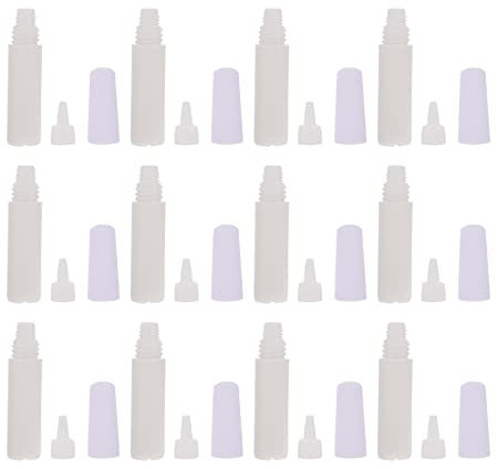 Hohopeti 50 Stück Selbstgemacht Kleber Flüssig Wasserlöslich 6 Ml Flasche Vielseitiger Bastelkleber Für Holz Papier Stoff Sicherer Handwerk Klebstoff Für Heimwerker Und Schüler