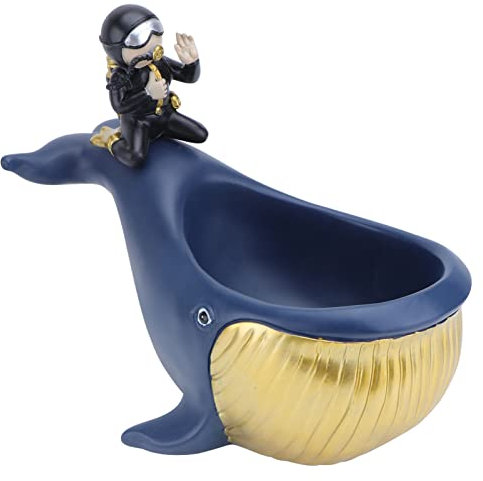 Unique Diver Ornament Storage Container Modern Craft Home Decor Key Holder