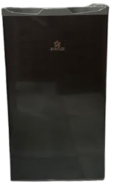 Mini Frigo Frigorifero Inox Dark 85 Lt Colori Grigio Scuro e Nero Con Evaporatore