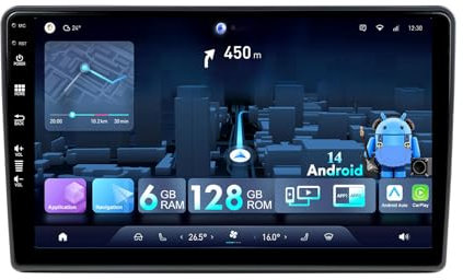 MISONDA [6G+128G] Android 14 Autoradio 8 Core Für Citroën Jumper II/Peugeot Boxer II/FIAT Ducato 2006-2023 - Kabellos CarPlay/Android Auto/DSP - Kamera & MIC - 9 Zoll IPS 2 Din - RDS BT DAB SWC